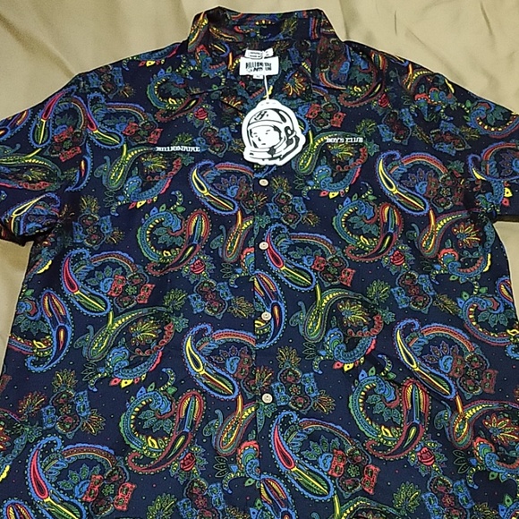 Billionaire boys club Rudy woven button down shirt - Picture 3 of 3